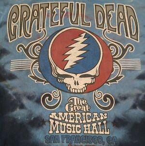Grateful Dead💀⚡️❤️🤍💙☆T-shirt☆